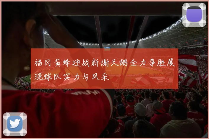 福冈黄蜂迎战新谢天鹅全力争胜展现球队实力与风采